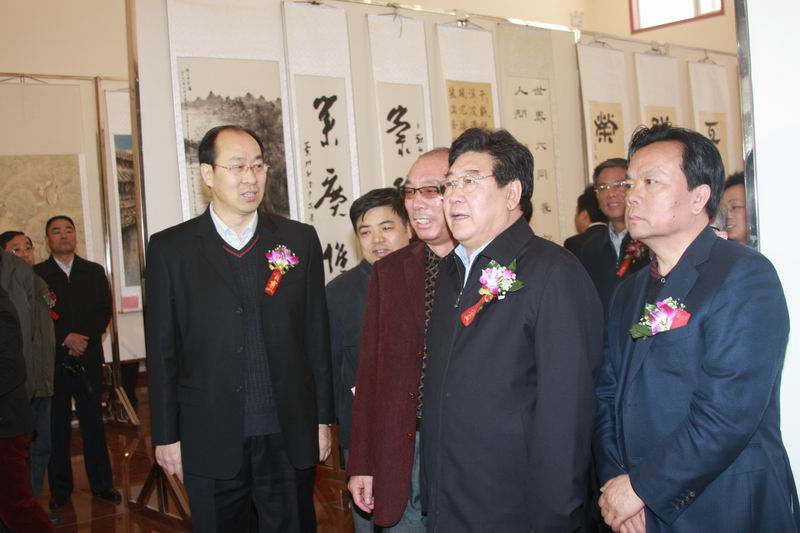 民盟河北省委举办纪念“五一口号”发布65周年“翰墨写真情”书画作品展(图8)