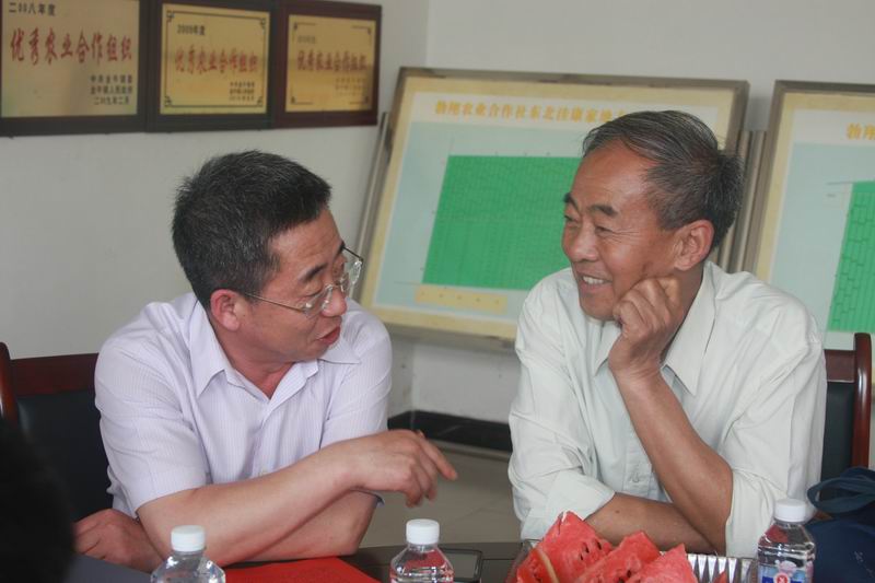 民盟河北省委主委边发吉、副主委鲁平赴沧州市青县调研(图3)