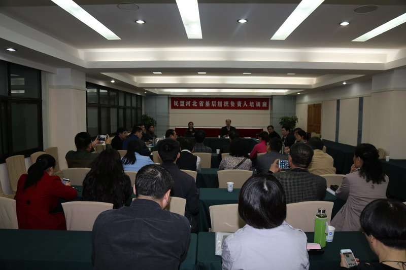 民盟河北省委举办基层组织负责人培训班(图4)