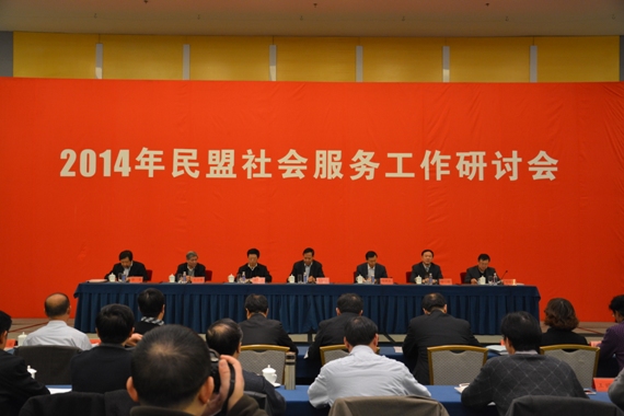 鲁平副主委参加民盟社会服务工作研讨会(图1)