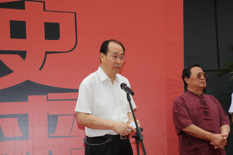 民盟河北省委举办“铭记历史 开创未来”纪念抗战胜利70周年盟员书画展(图3)
