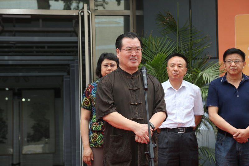 民盟河北省委举办“铭记历史 开创未来”纪念抗战胜利70周年盟员书画展(图2)