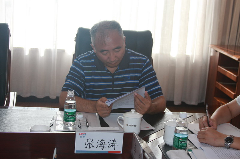 张福成副主委到张家口河北钢铁集团宣钢公司调研(图6)