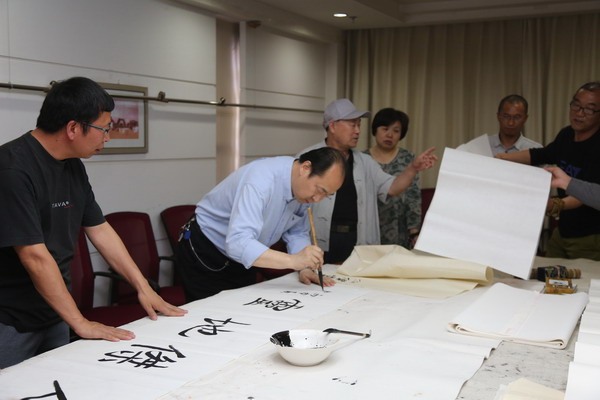 民盟河北美术院赴邯郸开展写生采风活动(图3)