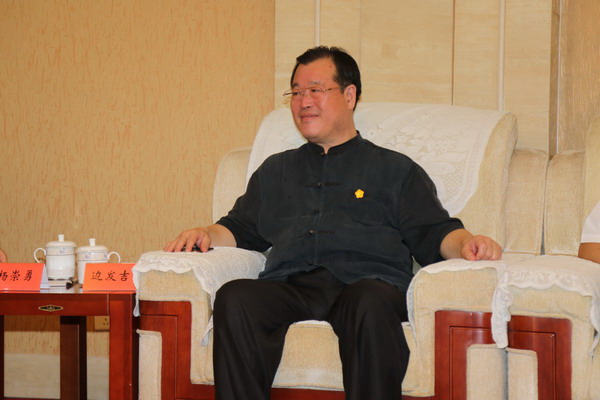赵克志拜会全国人大常委会副委员长、 民盟中央主席张宝文(图6)