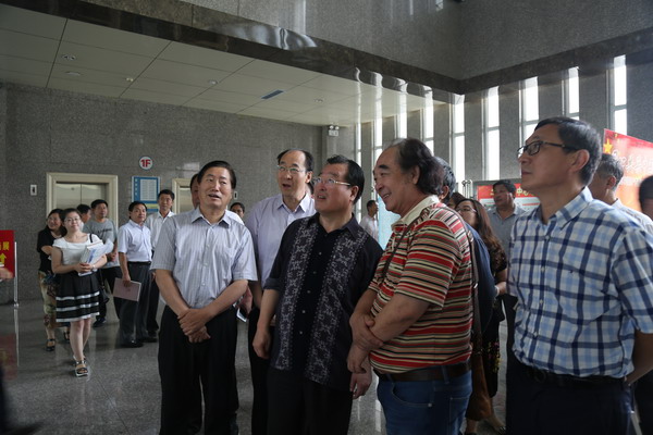 民盟河北省委举办“同心共筑中国梦” 书画展(图11)