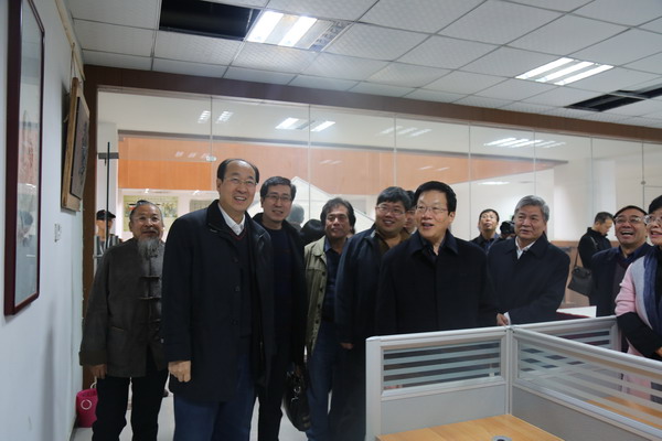 张平、龙庄伟副主席出席民盟中央美术院河北美术学院创作基地揭牌仪式(图17)