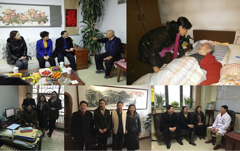 春节慰问老领导 新春祝福纳千祥(图1)