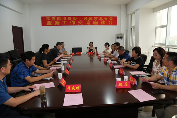 民盟河北省委、民盟四川省委联合举办学习习近平治国理政思想报告会(图3)