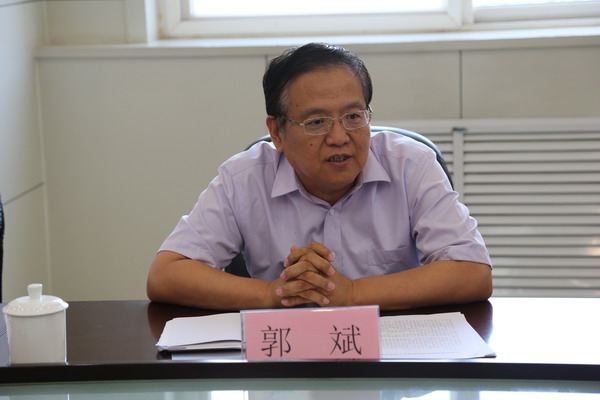 郭斌副主委到河北医科大学开展民盟基层组织建设调研(图1)