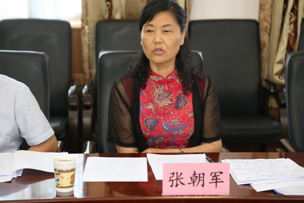 张朝军副主委到河北经贸大学开展民盟基层组织建设调研(图2)