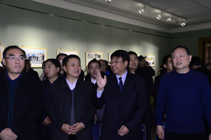 民盟邯郸市委举办纪念改革开放四十周年滏阳河—母亲河书画摄影作品展(图5)