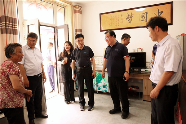 边发吉主委一行赴保定阜平县开展脱贫攻坚民主监督调研(图1)