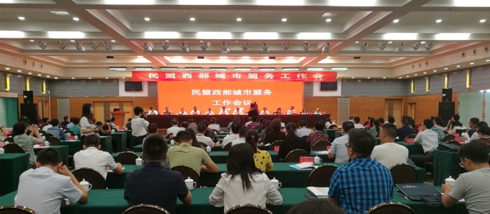 民盟邯郸市委应邀参加西部城市盟务工作会议(图1)