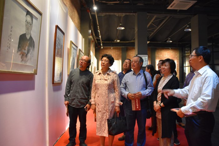 民盟邯郸市美术院与婧文工作室联合举办庆祝新中国成立70周年书画展(图4)