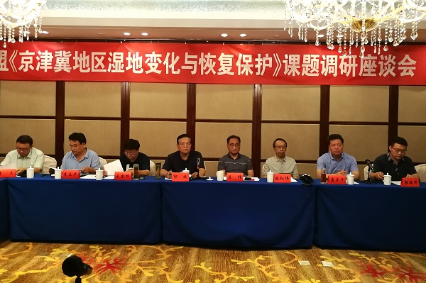 民盟中央调研组到衡进行“京津冀地区湿地变化与恢复保护” 课题调研(图3)