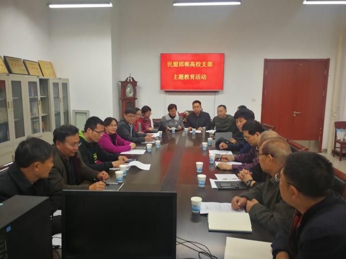 民盟高校支部联合开展“不忘合作初心 继续携手前进”主题教育学习座谈会(图1)