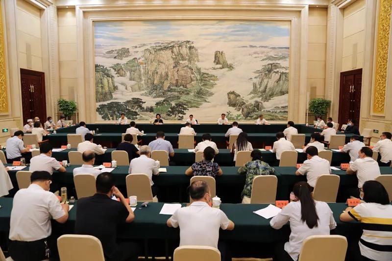 边发吉主委出席全省统一战线庆祝中国共产党成立100周年座谈会