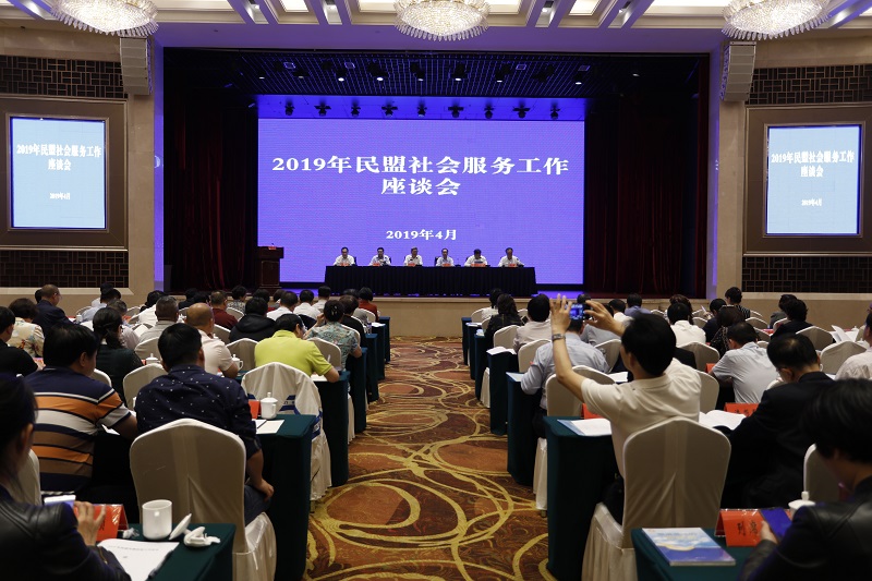 2019年民盟社会服务工作座谈会在重庆召开(图1)