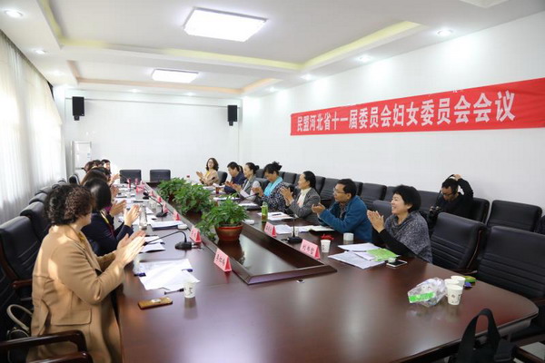民盟河北省十一届委员会妇女儿童委员会召开成立会议(图1)