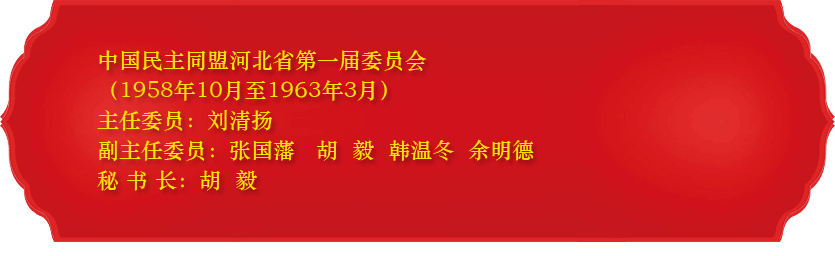 历届民盟省委领导(图1)