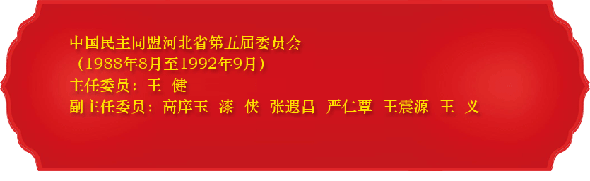 历届民盟省委领导(图5)