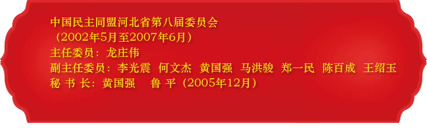 历届民盟省委领导(图8)