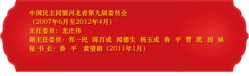 历届民盟省委领导(图9)