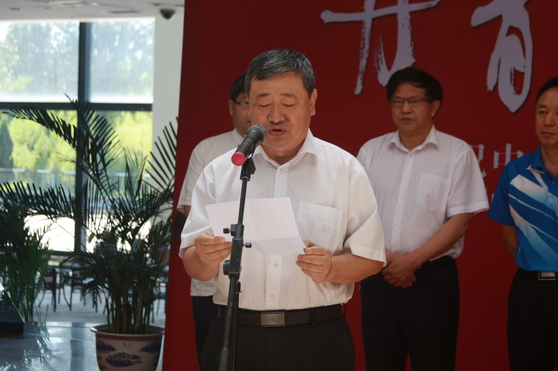 民盟河北省委举办庆祝中华人民共和国成立65周年“丹青颂辉煌”书画作品展(图3) 民盟河北省委举办庆祝中华人民共和国成立65周年“丹青颂辉煌”书画作品展(图3)