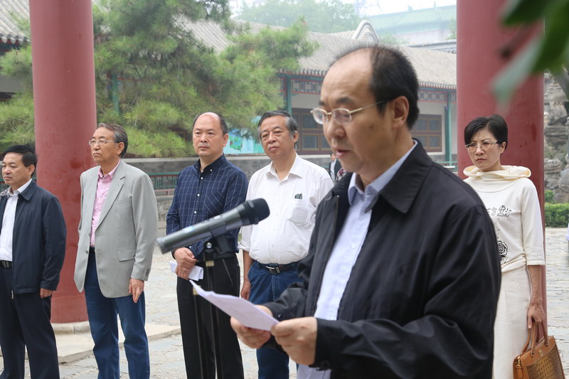 鲁平副主委参加民盟保定市委“迎国庆爱家乡”书画展(图2)
