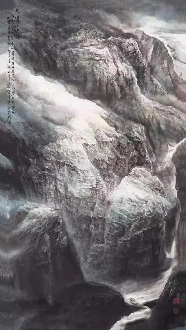 心有笔墨香，逐战瘟神忙——民盟中央美术院唐山分院抗疫书画展（三）(图2)