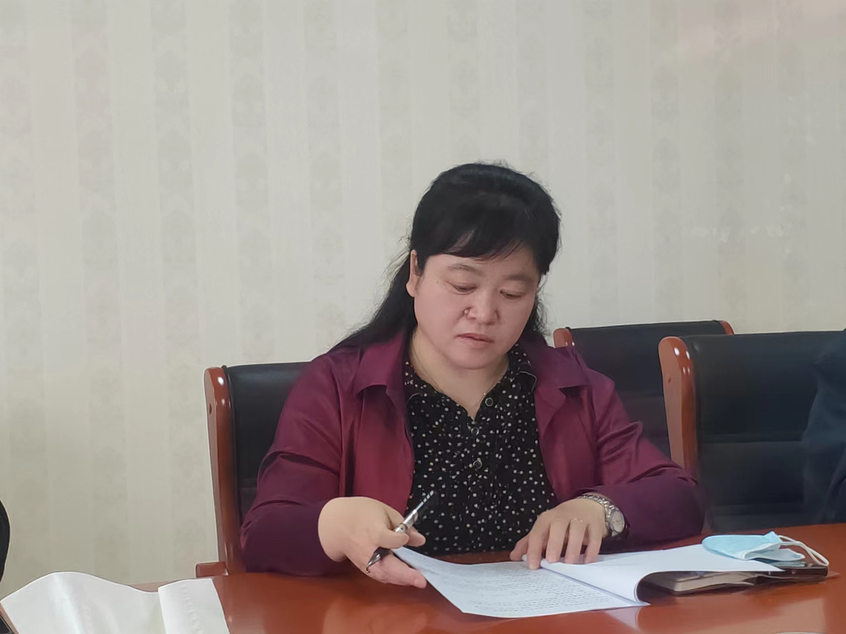 民盟万全区总支召开“矢志不渝跟党走、携手奋进新时代”政治交接主题教育动员部署会(图3)