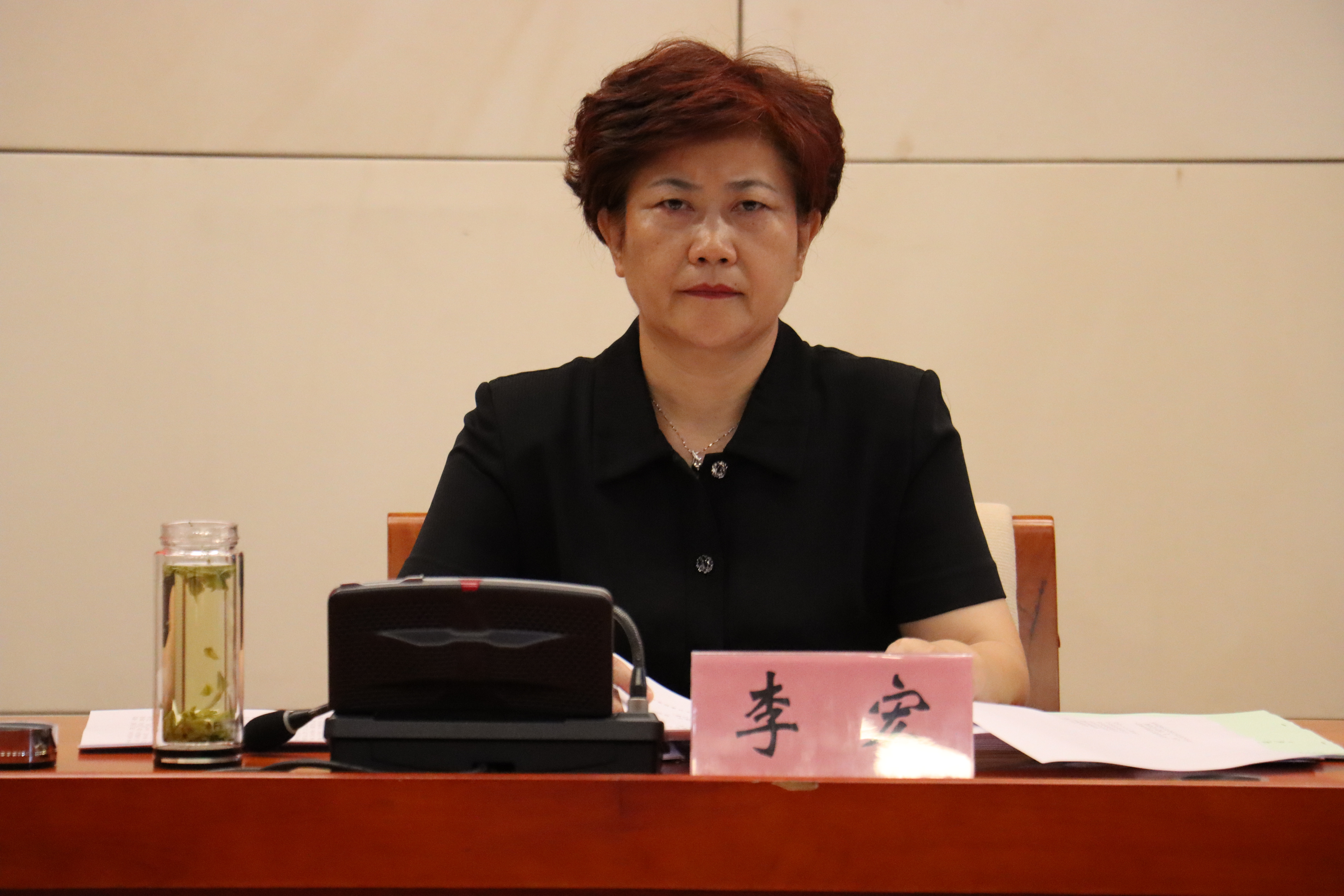 民盟张家口市委召开“矢志不渝跟党走、携手奋进新时代”政治交接主题教育推进会(图2)