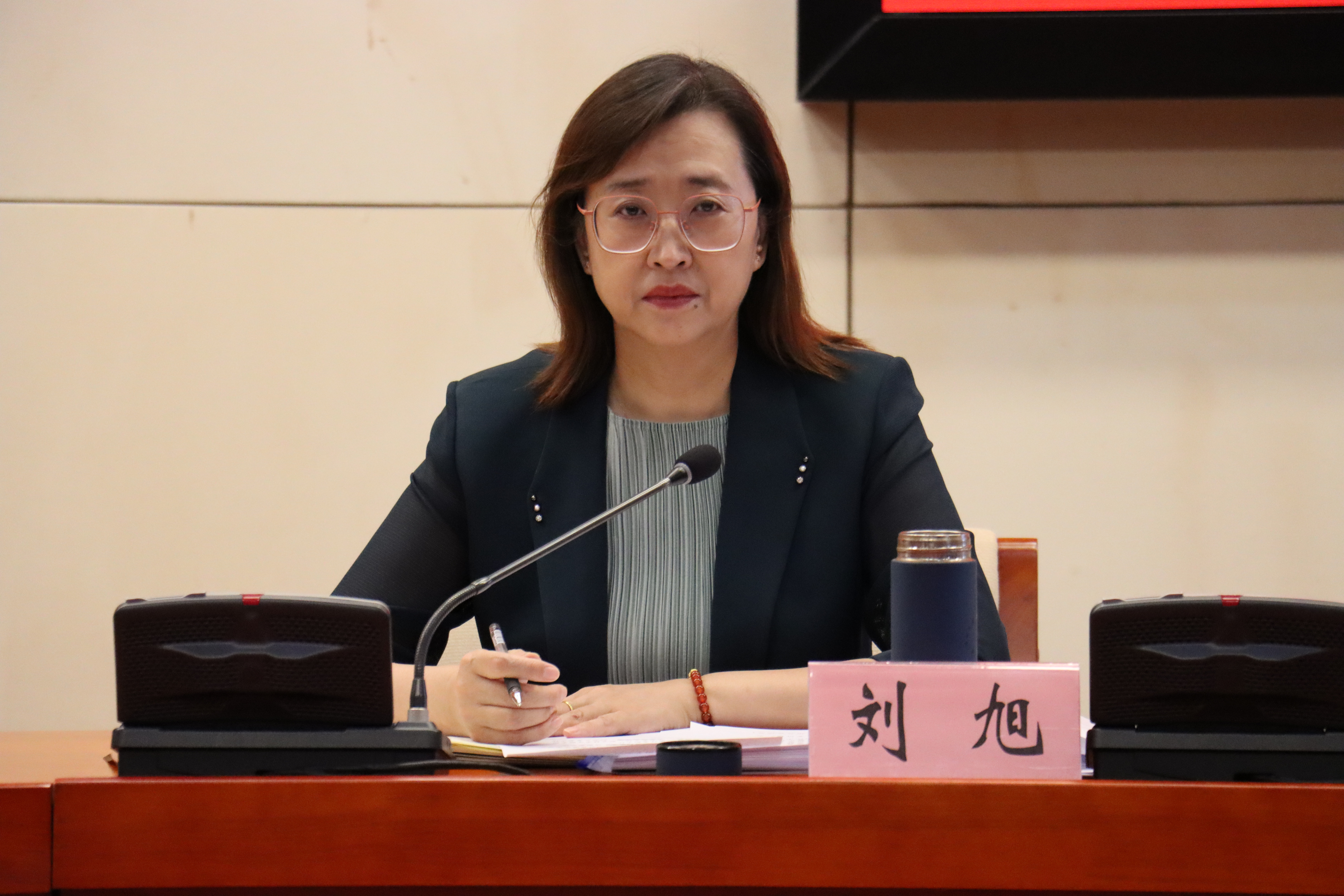 民盟张家口市委召开“矢志不渝跟党走、携手奋进新时代”政治交接主题教育推进会(图3)