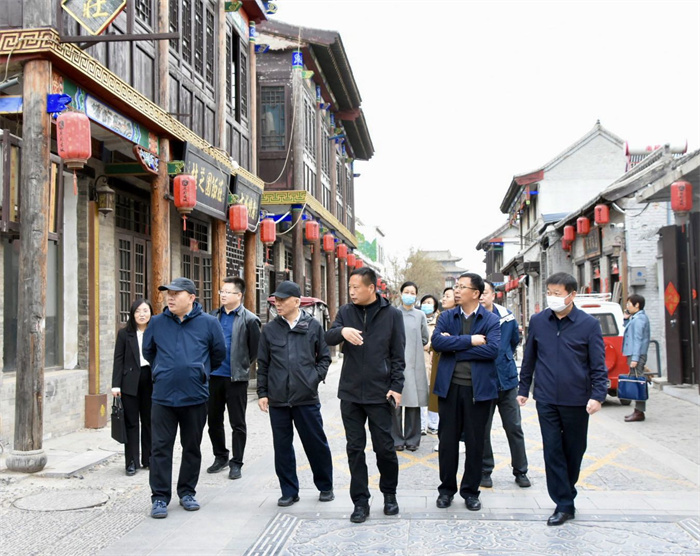 邯郸市政协提案委联合民盟邯郸市委对广府古城旅游产业发展进行调研(图2)