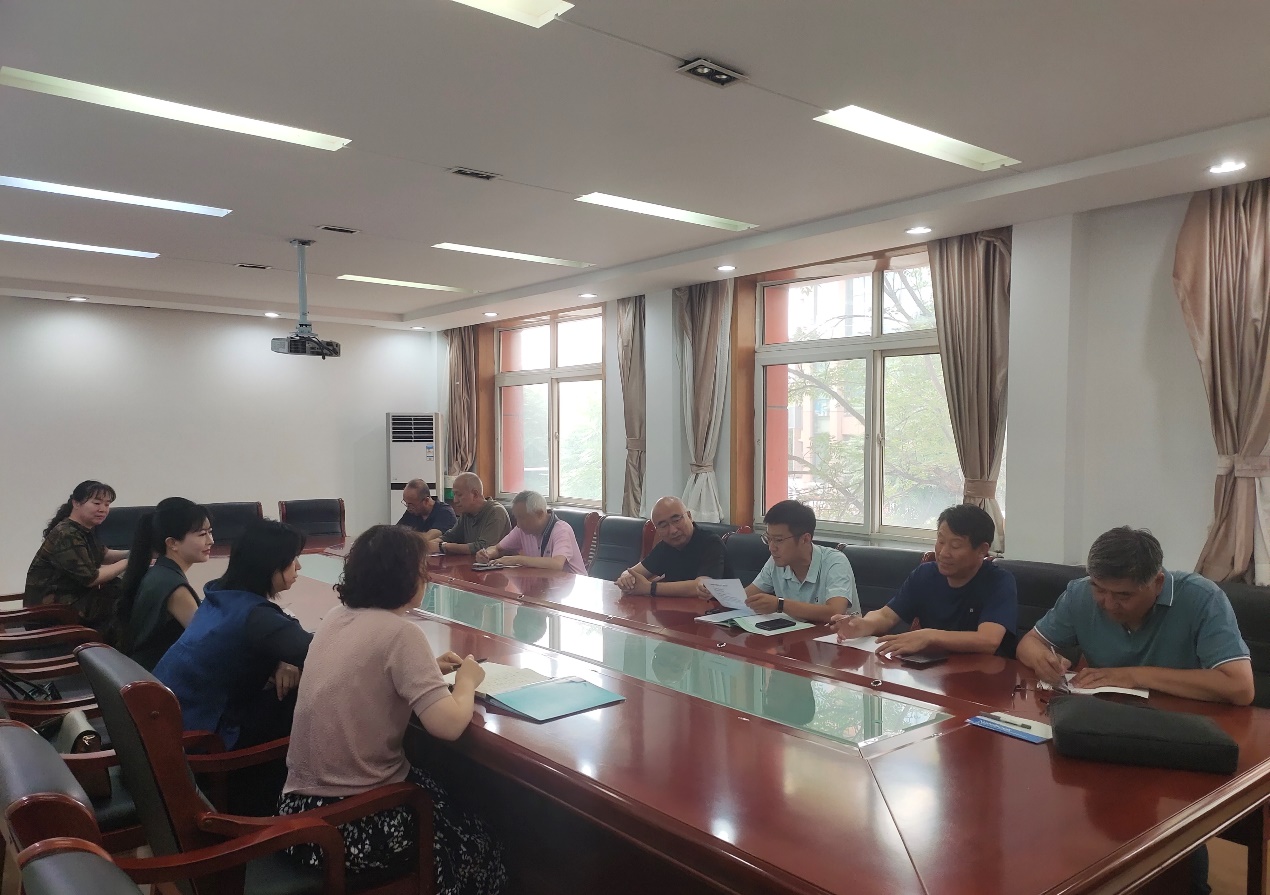 民盟综合支部召开2024年上半年盟务工作会议(图1)