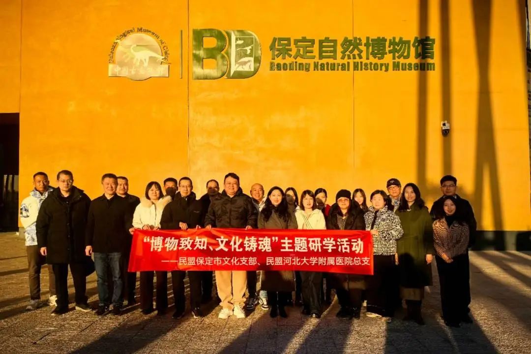 博物致知 文化铸魂 | 民盟保定市文化支部、河北大学附属医院总支联合开展研学活动(图3)
