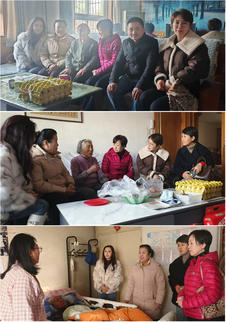 情系老盟员  寒冬送温暖 ——省直工委综合一总支慰问老同志(图1)
