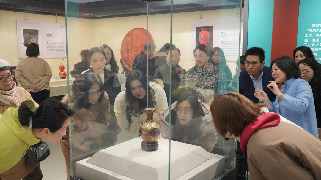 民盟廊坊市委举办“芳华绽放·非遗雅集”庆“三八”妇女节活动(图3)
