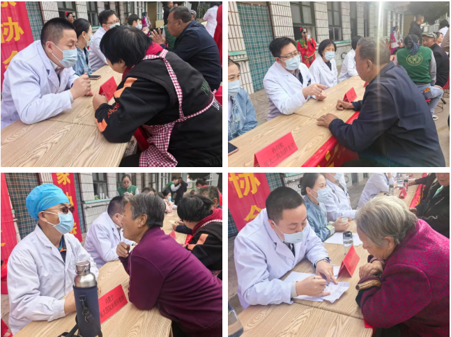 重阳义诊送健康 敬老爱老暖桑榆——民盟石家庄市委会开展惠民义诊活动(图1)