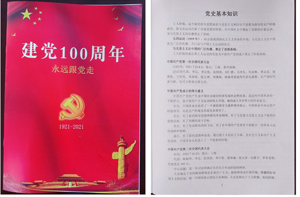 “学习百年党史 坚守合作初心”——民盟省直辛集总支学党史活动(图2)