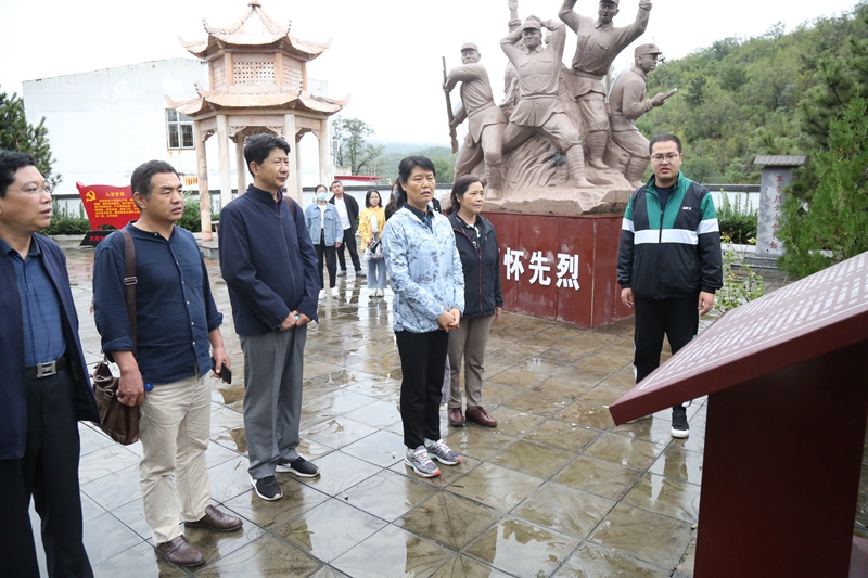 张朝军副主委带队赴赞皇开展中共党史学习教育现场教学活动(图2)